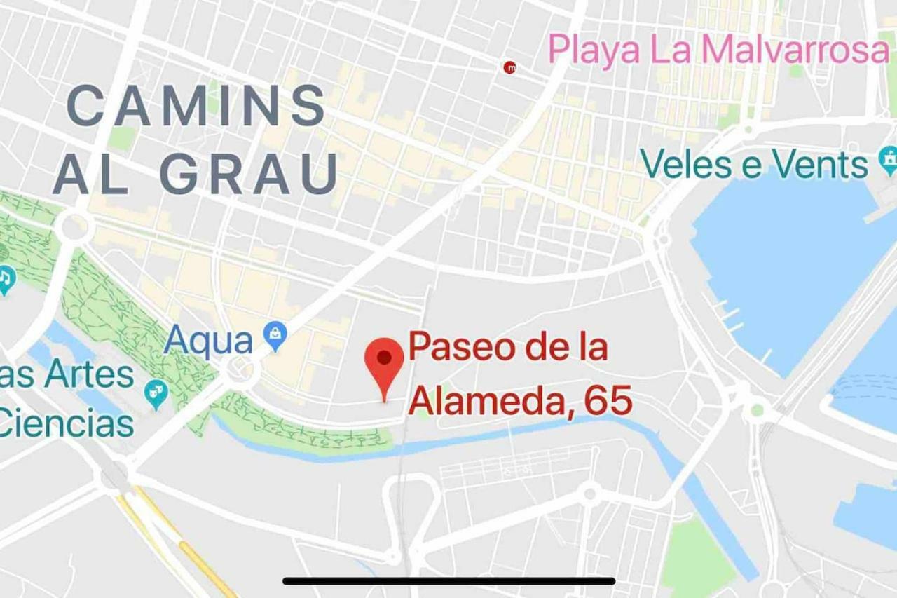 Loft En La Ciudad De Las Ciencias Y Cerca De La Playa Valencia Eksteriør billede