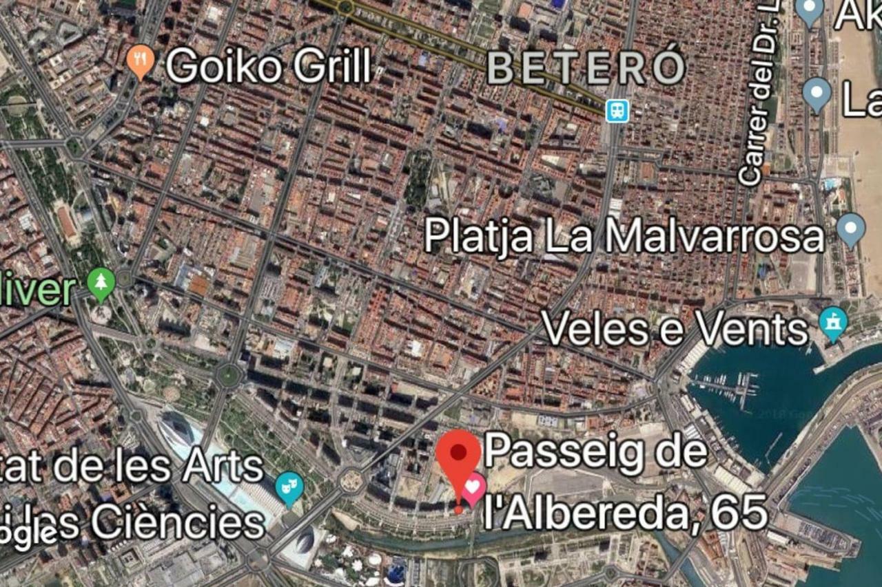 Loft En La Ciudad De Las Ciencias Y Cerca De La Playa Valencia Eksteriør billede